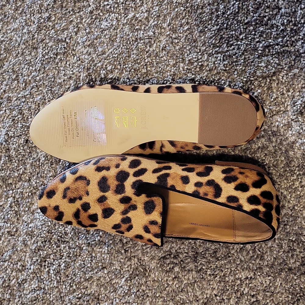 J.Crew Leopard Print Flats - Picture 3 of 6